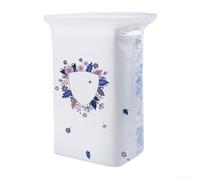 Sacs de compression sous vide pour le rangement des couettes et vêtements en coton, échappement d'air manuel avec protection scellée, structure 3D pour un remplissage facile (50 x 70 x 30 cm)