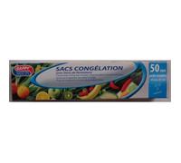 Sacs de congélation - DART FRANCE - 18 x 25 cm - Lot de 50 - Plastique - Compatibilité congélateur