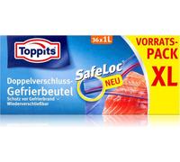 Sacs de congélation Toppits à double fermeture 36x1 litre