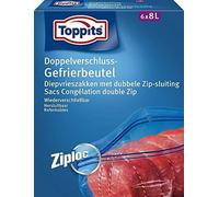Sacs de congélation Toppits double zip Maxi 8 litres