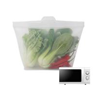 Sacs De Conservation Alimentaire,Silicone Hermétique Résistant À La Chaleur Auto-Portant | Sac De Conservation Alimentaire À Fermeture Éclair Pour Salade - Pour Sandwich Salade Fruits Légumes Snack Ma