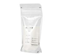 Sacs de conservation du lait maternel Youha - 180 ML - Conservation et recueil du lait maternel - Sacs de conservation pour l'allaitement - Avec bande de fermeture - 50 pièces