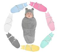 Sacs De Couchage Bébé Nouveau-Né Cocon Lange D'emmaillotage Coton Polyester 0-3 Mois Couverture Bébé Emmaillotage Wrap Sac De Nuit
