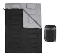 Sacs De Couchage pour Adultes 2 Personnes - 150x220 Cm De Type Enveloppe Compacte Couchage De Camping | Équipement De Tapis De Couverture pour Temps Froid Support Chaud Voyage Sac À Dos