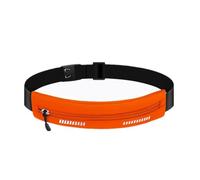 Sacs de course à pied pour femme - Étanche - Pour argent, téléphone, jogging, entraînement, clés, accessoires de vélo, Orange, 2 pièces