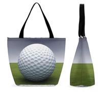 Sacs De Courses Golf Ball Handbag Grande Capacité Tote Bag Femme Sac À Provisions Cabas Pour Plage Extérieur Vacances
