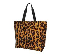 Sacs De Courses Guépard Léopard Cool Sac Shopping Pour Achats | Reutilisable Tote Bag Femme Sac à Provisions Cabas Pour Achats Extérieur Voyage