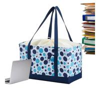 Sacs de courses réutilisables - Fourre-tout isotherme étanche 40 x 35 cm, poignées renforcées, robustes | Sac polyvalent Durable pour la cuisine à domicile Camping en plein air pique-nique voyage plag