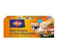 Sacs de cuisson compatible Four et micro-ondes Albal 3 m x 31 cm