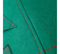 Sacs De Culture De Fraises Avec PoignéEs, 3 PièCes, 11 Trous, Pochette De Plantation De Fraises Suspendue Verticale, Sacs En Feutre 38x22cm Vert