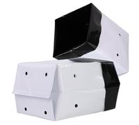 Sacs de Culture en Poly, 10 pièces, conteneurs Film Noir et Blanc
