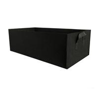 Sacs de culture en tissu durable avec poignées robustes pour le jardinage intérieur et extérieur, matériau non tissé respirant de 400 g/m² pour favoriser une croissance saine des plantes (100 x 60 x