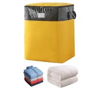 Sacs de déménagement robustes et extra larges - Alternative aux boîtes de déménagement, bacs de rangement en plastique, sacs pour matelas pour déménagement et essentiels pour l'université (jaune, 180