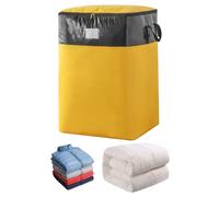 Sacs de déménagement robustes et extra larges - Alternative aux boîtes de déménagement, bacs de rangement en plastique et sacs pour matelas pour déménagement et essentiels pour l'université (jaune