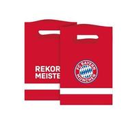 sacs de distribution Bayern Munich 16x24 cm papier rouge 8 pièces