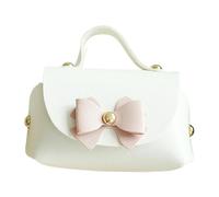 Sacs de fête en cuir, petit sac à main réutilisable, sacs à bonbons de mariage en cuir avec poignée et nœud, boîtes cadeaux de fête pour Noël et Halloween