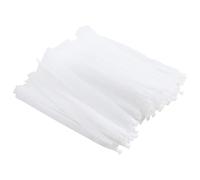 Sacs de filtre d'évier en maille PE jetables, 100 pièces, Anti-colmatage, filtre élastique d'évier, sac de filtre poubelle pour la cuisine domestique