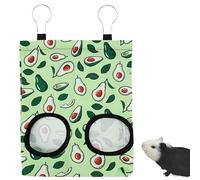Sacs de foin pour lapins, WizeFolk Sac pour mangeoire de foin, porte-foin sac pour cochons d'Inde sac, suspendu foin sac d'alimentation animal en Inde petite mangeoire rack