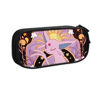 Sacs de grande capacité pour enfants, sac à crayons d'école de type psychique Pokemon Espeon Eeveelutions pour garçons et filles 4
