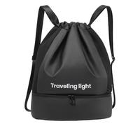 Sacs de gym à cordon de serrage imperméables et légers avec cordon de | Sac à dos pour équipement de sport, sac à dos avec cordon de serrage pour sac de gym, sac à dos de plage, yoga, voyage