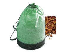 Sacs de jardin - Sacs de déchets de jardin 55x76cm, économiseur d'espace pratique | Contauteur de coupures de poubelle portable avec poignée convertible, sac vert réutilisable pour collecter les déche