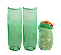 Sacs de jardinage pour gazon avec cordon Drawstring | Collecteur de déchets portable avec corde pour culture de pommes de terre, tomates, fleurs et légumes en extérieur