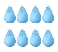 Sacs de lestage de piscine | 8 poids d'eau antigel en PVC | Poids de couverture de piscine étanche | Solution d'ancrage de piscine d'hiver, sac de poids robuste pour tente d'extérieur avec crochet