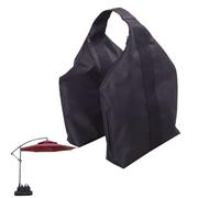 Sacs De Lestage pour Tente avec Toile Poids pour Tonnelle | Fermeture Éclair Triangulaire Anti-Vent Réutilisables Avec Poignée En Nylon Remplissables Pour Pergola Tonnelle