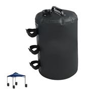 Sacs de lestage pour tente - Sacs de sable pour auvent, ancrages de pieds d'extérieur | Sacs stabilisateurs de tente robustes, sacs de sable pliables à remplir d'eau, kit anti-vent avec sangles