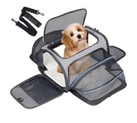 Sacs de maison pour les voyages, bretelles en filet pliable, sac pour chien longue durée pour marcher, dormir, se reposer, sac portable pour animaux de compagnie approuvé E étanche pour la vie