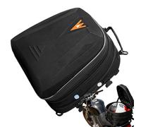 Sacs De Motocyclette Pour Le Siège Arrière | Sac Extensible D'une Capacité De 20L À 28L,Poche Étanche pour Équipement Moto,pour Scooter, Moto Tout-Terrain, Tourisme, Navette, Voyage, Road Trip, Condui