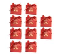 Sacs de Noël - avec 10 pièces de vacances, sacs à collation de Noël, pour les traditions familiales Gaieté à la maison célébrations festivals et décorations scolaires
