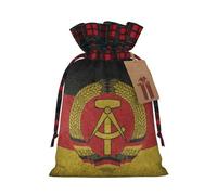 Sacs de Noël avec cordon de serrage pour bonbons, collation cadeaux, drapeau historique de l'Allemagne, sacs de vacances, pochettes à friandises