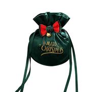 Sacs de Noël avec cordons de serrage en ruban - 12 x 15 cm