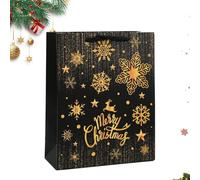 Sacs de Noël - Sacs de courses portables et pliables, sacs de transport d'emballage festifs | pour fête du Nouvel An, bonbons, chocolat, pâtisseries, bijoux, adolescents, adultes