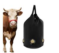 Sacs de nourriture pour foin - 2 filets à foin pour chèvre qui mange lentement, sac distributeur de grande capacité, distributeur de nourriture lente à ouvrir pour | facile à accrocher pour une