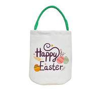 Sacs de Panier de Lapin de Pâques, Sacs de Pâques Mignons Sac à conteneurs | Pâques de rangement en toile de fournitures de Pâques pour les œufs, les bonbons ou le
