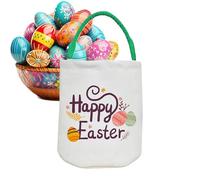 Sacs de panier de lapin de Pâques, sacs de Pâques mignons, sacs de grande capacité pour | Sac d'organisation de décoration de Pâques pour petite amie, sœur, fille