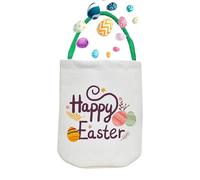 Sacs de Pâques avec poignée, sacs pour seaux de Pâques de lapin | Sac de conteneur de grande capacité,Décoration de fête en toile poches pour petite amie, épouse, amie, sœur, fille