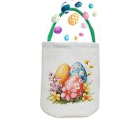 sacs de Pâques, panier de Pâques amusant et vide, sac de bonbons pour de grande capacité - Organiseur de décoration de fête pour œufs, bonbons ou jouets