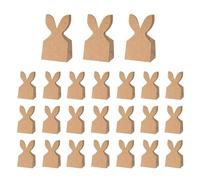 Sacs de Pâques pour - 24 oreilles de lapin en papier | Sacs cadeaux réutilisables pour Pâques - pour fêtes d'anniversaire , emballages cadeaux bonbons, bonbons et jouets