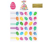Sacs De Pâques Pour Friandises - 30 Pièces 40x30 Cm Lapin Œuf,Sachets de Bonbons pour Pâques,Pour Chocolats Friandises Biscuits Jouets Anniversaire Fête Célébration Événement
