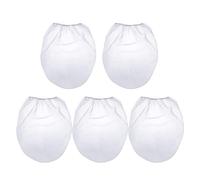 Sacs de passoire de peinture à godet - Sacs de filtre en mailles en nylon 5pcs avec haut élastique, filtres à seau à maille fine | Sacs à tension de peinture pour le jardinage en résine, à l'automobil