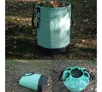 Sacs de pelouse verticaux - Sac collecteur de feuilles avec poignée renforcée, conteneur portable pour déchets de jardin | Débris de jardin F0R très résistant | Outil de nettoyage extérieur, terrasse