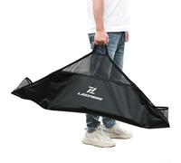 Sacs de pesée pour poissons, sac à bandoulière de pêche, tapis d'atterrissage, protecteur de balance numérique, tapis de décrochage de voyage pour pêcheurs, noir