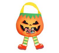 Sacs de pièges avec dessins animés-Kürbis-Dwarf-Halloween Sweetie Sacs, sacs sucrés ou aigres réutilisables | Poche de molleton réutilisable pour les bonbons dans des maisons hantées, des jouets, un