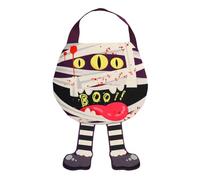 Sacs de pièges avec dessins animés-Kürbis-Dwarf-Halloween Sweetie Sacs, sacs sucrés ou aigres réutilisables | Poche de molleton réutilisable pour les bonbons dans des maisons hantées, des jouets, un
