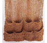 Sacs de Plantes de Noix de Coco Aquagart Tapis de Noix de Coco Sac de Remblai de Tapis de Rivage d'étang 100x100 cm avec 8 Sacs d'étang 700g de Tissu de Noix de Coco en Fibres Naturelles (3)