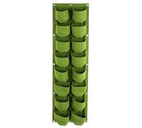 Sacs de Plantes muraux Suspendus verticaux, matériau en Feutre de qualité supérieure, Jardin extérieur, Poches de jardinière pour Balcon, Patio, Jardinage intérieur et extérieur,