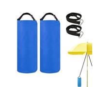Sacs De Poids Pour Auvent - Lot De 2 Pochettes De Sangle De Remplissage De Sable En Tissu Oxford De 25 Lb, Sacs De Sable Pour Poids De Jambe | Kit De Pesée De Stabilité D'auvent Portable, Résistance